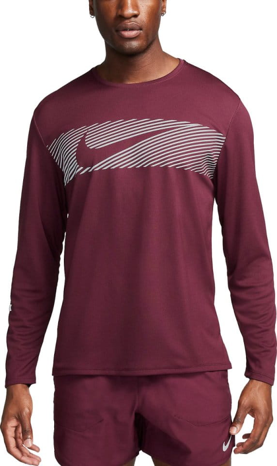 Tričko s dlhým rukávom Nike M NK DF UV MILER TOP LS FLASH