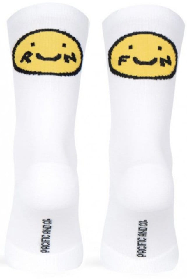 Ponožky Pacific and Co SMILE RUN (White)